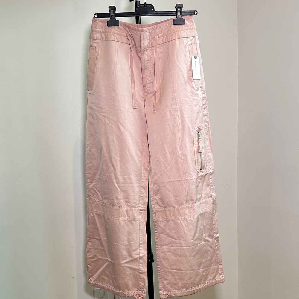 Anthropologie Blush Pink Cargo Pants. PILCRO - Picture 9 of 14